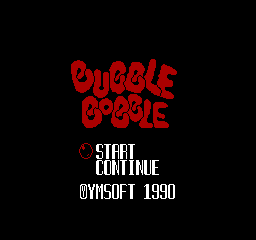 Bubble Bobble (YM Soft)